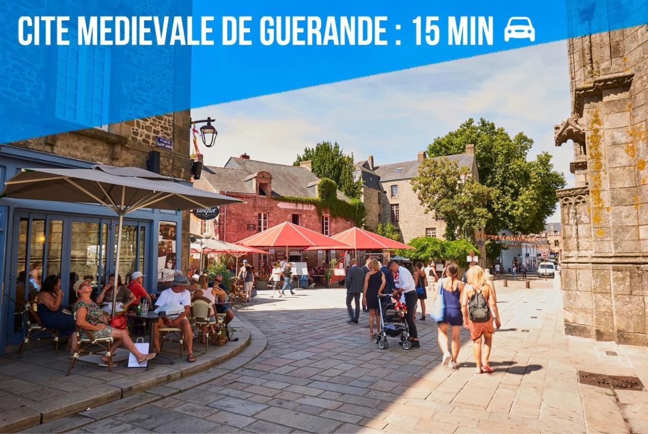 Appartement La Baule Pornichet Terrasse - Cuisine - Calme - Wifi - Parking Gratuit Esterno foto