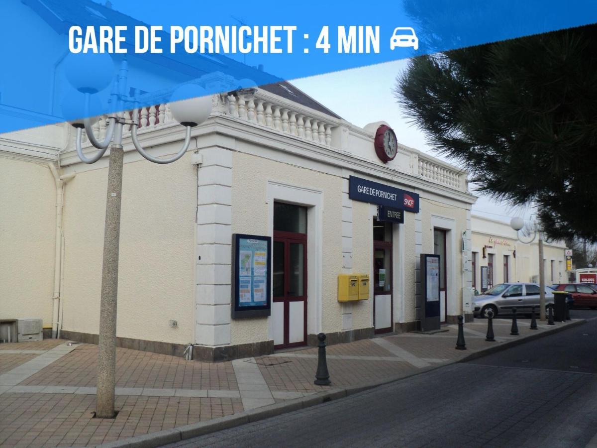 Appartement La Baule Pornichet Terrasse - Cuisine - Calme - Wifi - Parking Gratuit Esterno foto