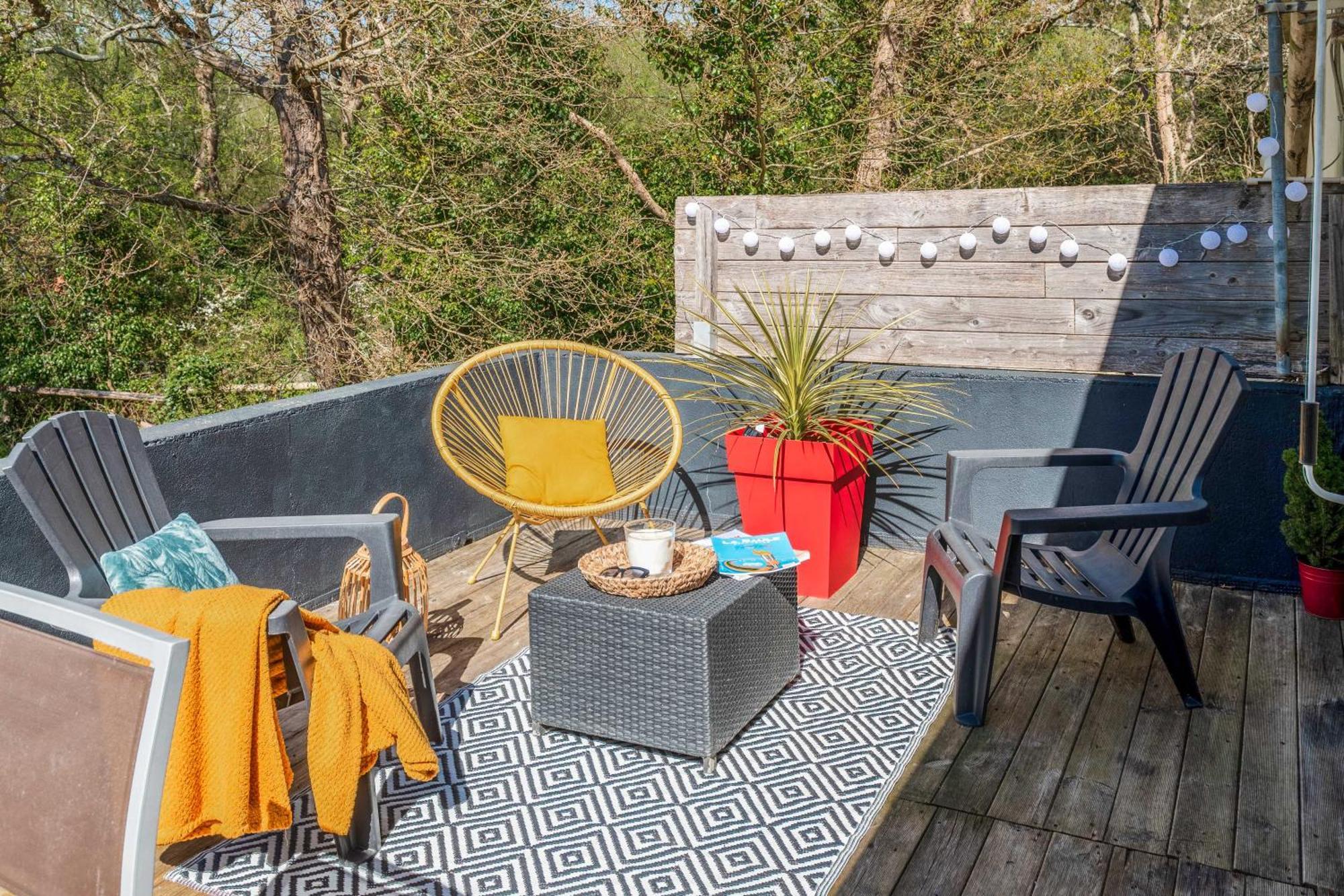 Appartement La Baule Pornichet Terrasse - Cuisine - Calme - Wifi - Parking Gratuit Esterno foto